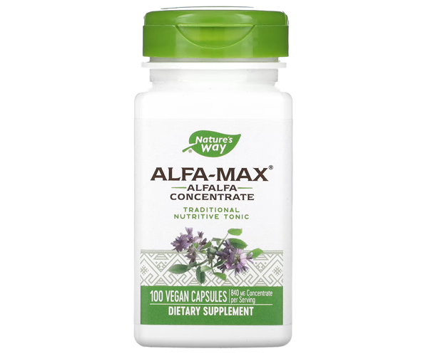 Альфальфа Макс Nature's Way  (Alfa-Max) 525 мг 100 капсул