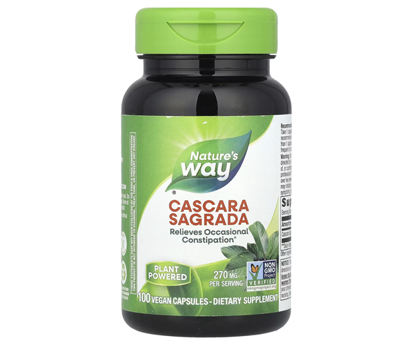 Каскара саграда Nature's Way (Cascara Sagrada) 270 мг 