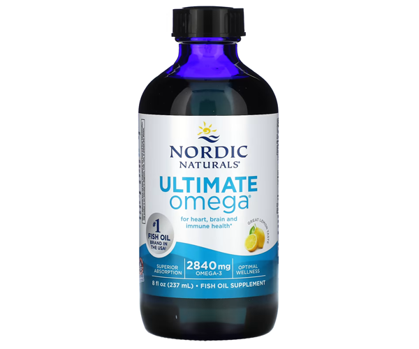 Омега Nordic Naturals  (Ultimate Omega) 237 мл зі смаком лимона