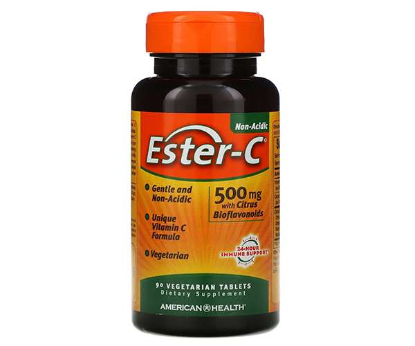 Естер C-500 з біофлавоноїдами American Health (Ester C) 500 мг 