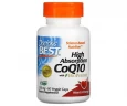Коэнзим Q-10 с биоперином Doctor's Best (CoQ10 with Bioperine) 200 мг 