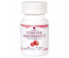 Форевер Абсорбент-D Forever Living Products  (Forever Absorbent D) 800 МО 60 жувальних таблеток