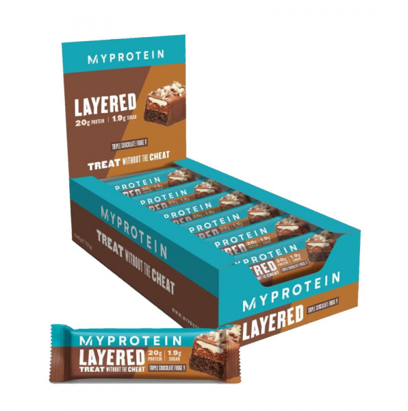 Батончик Layered Bar Myprotein 12x60г