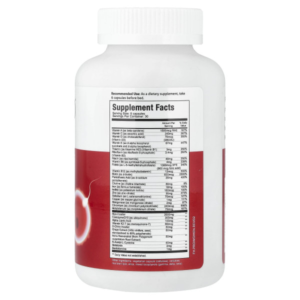 Репродуктивное здоровье женщин Fairhaven Health (FH Pro For Women Clinical-Grade Fertility Supplement) 180 капсул