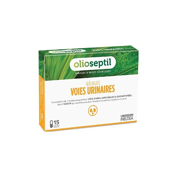Сечовивідні шляхи Olioseptil  (Voies Urinaires) 15 капсул