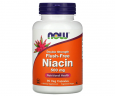 Вітамін B3 ніацин з інозитолом NOW Foods (Niacin) 500 мг/135 мг 