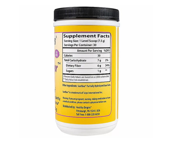 Волокно натуральне Healthy Origins (Healthy Fiber) 225 г