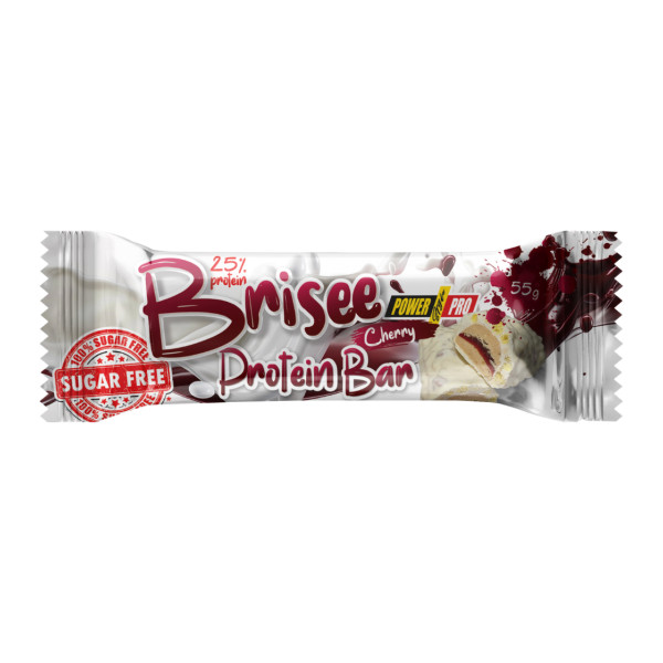 Протеиновые батончики Brisee 25% Power Pro 20 шт по 55 г