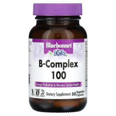 Комплекс вітамінів В Bluebonnet Nutrition  (B-Complex 100) 100 капсул