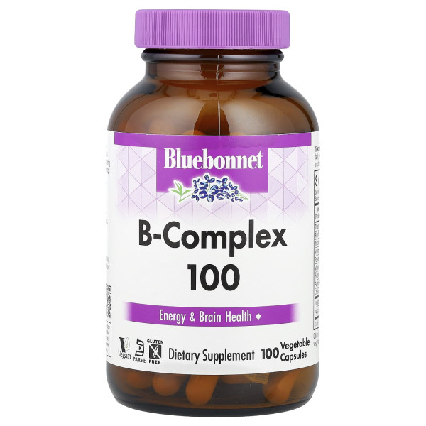 Комплекс витаминов В Bluebonnet Nutrition (B-Complex 100) 50 капсул