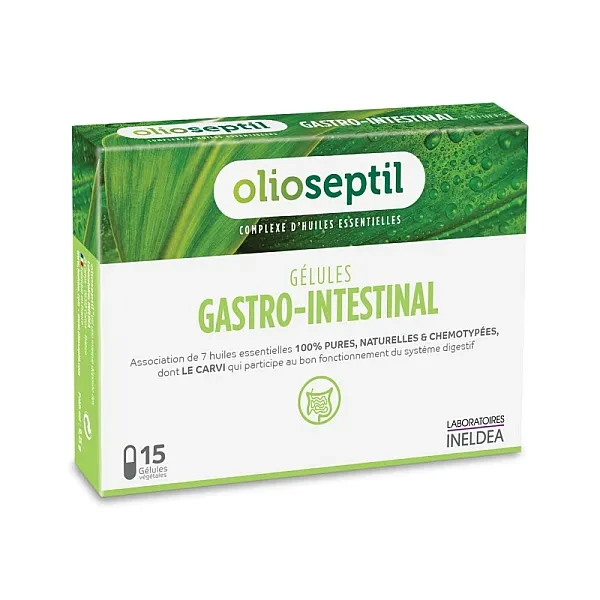 Гастро-травний Olioseptil  (Gastro-Intestinal) 15 капсул