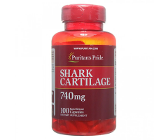 Акулий Хрящ Puritan's Pride (Shark Cartilage) 740 мг 
