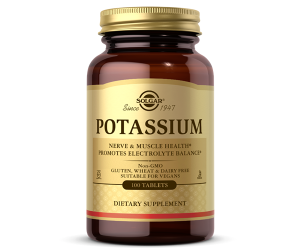 Калий Solgar (Potassium) 99 мг 