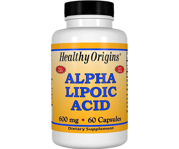 Альфа-липоевая кислота Healthy Origins (Alpha-lipoic acid) 600 мг 