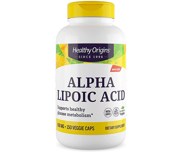 Альфа-липоевая кислота Healthy Origins (Alpha-lipoic acid) 600 мг 