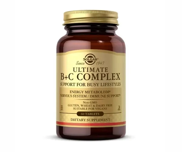 Витамин B+C комплекс Solgar (Ultimate B+C) 