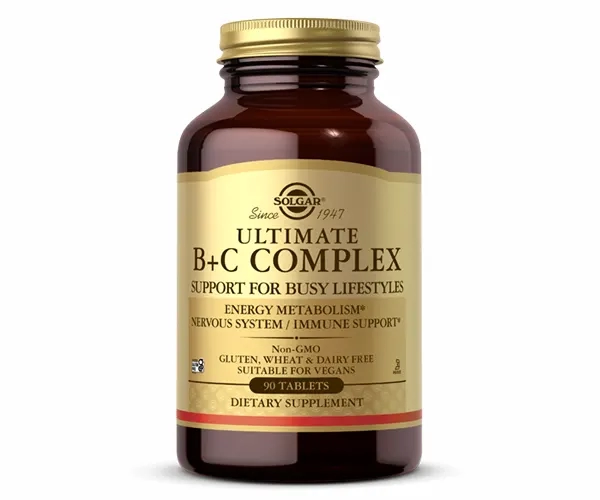 Витамин B+C комплекс Solgar (Ultimate B+C) 