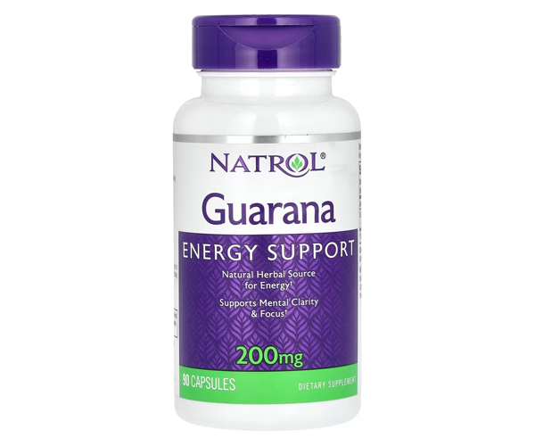 Екстракт гуарани Natrol  (Guarana) 200 мг 90 капсул