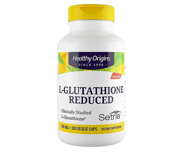 Вільний L-глутатіон Healthy Origins (Reduced L-Glutathione) 250 мг 