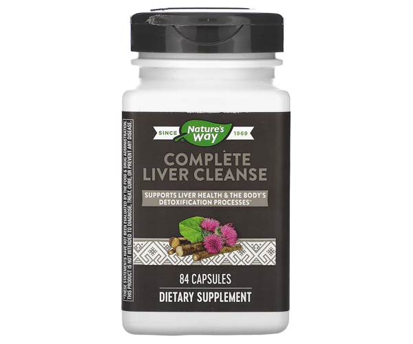 Комплексне очищення печінки Nature's Way  (Сomplete liver cleanse) 84 капсули