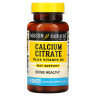 Цитрат кальция с витамином D3 Mason Natural (Calcium Citrate Plus Vitamin D3) 315 мг 60 капсул
