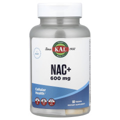 N-ацетилцистеїн з молібденом і рибофлавіном KAL  (NAC+) 60 таблеток