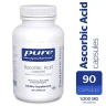 Аскорбінова кислота у капсулах Pure Encapsulations  (Ascorbic Acid Capsules) 1000 мг 90 капсул