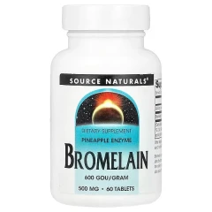 Бромелайн Source Naturals (Bromelain) 60 таблеток