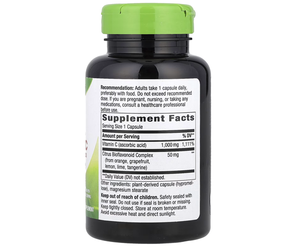 Буферизований вітамін C з біофлавоноїдами Nature's Way (Buffered Vitamin C) 1000 мг 