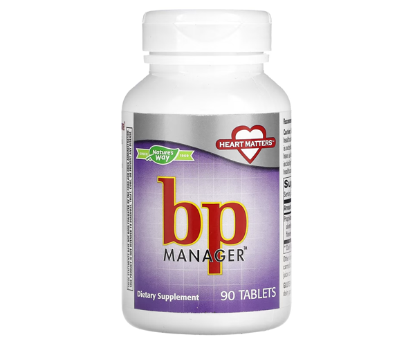 Підтримка кров'яного тиску Nature's Way  (BP Manager) 90 таблеток