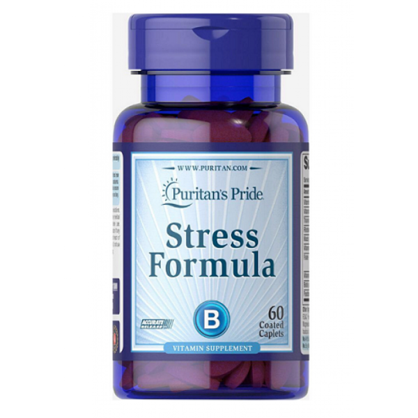 Стресс формула Puritans Pride Stress Formula 60 капсул