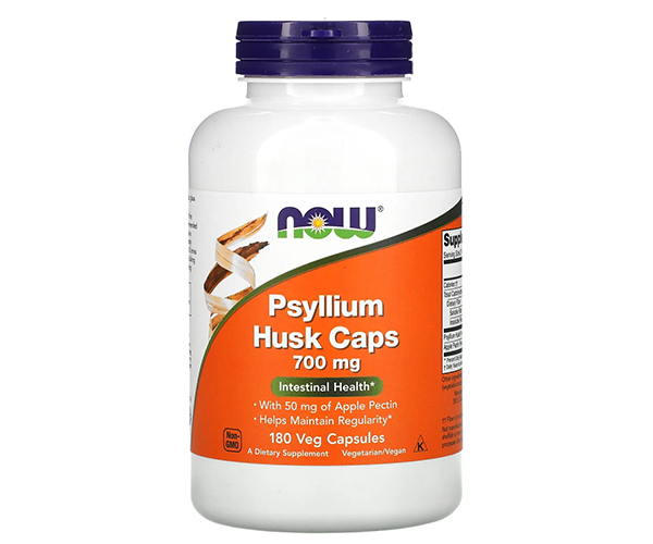 Шелуха семян подорожника в капсулах NOW  Foods (Psyllium Husk Caps) 700 мг 