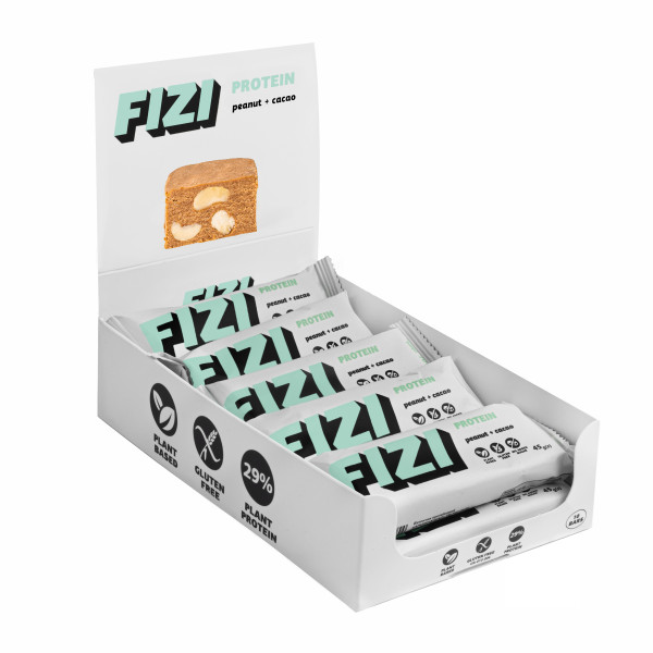Протеїнові батончики FIZI 10 шт по 45 г