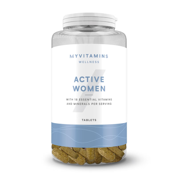 Жіночий вітамінно-мінеральний комплекс Myprotein Active Woman для жінок, 120 таблеток