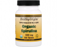 Спирулина органическая Healthy Origins (Organic Spirulina) 500 мг 