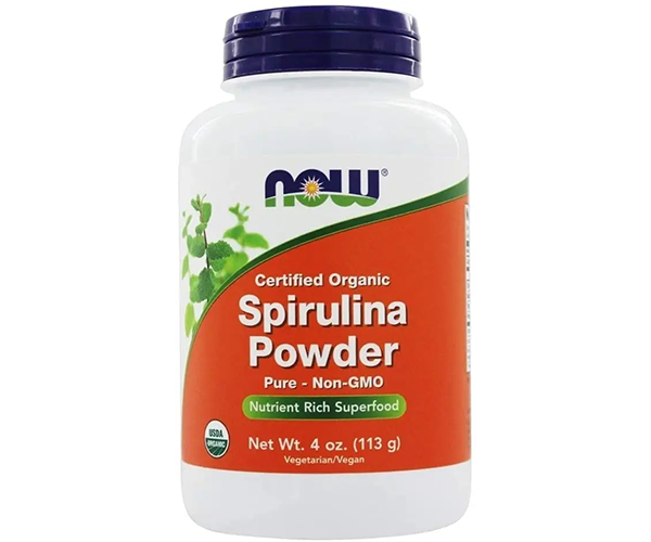 Спіруліна органічна NOW Foods (Spirulina Powder) 
