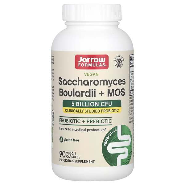 Пробіотик Jarrow Formulas  (Saccharomyces Boulardii + MOS) 5 млрд КУО 