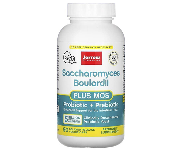 Пробіотик Jarrow Formulas  (Saccharomyces Boulardii + MOS) 5 млрд КУО 