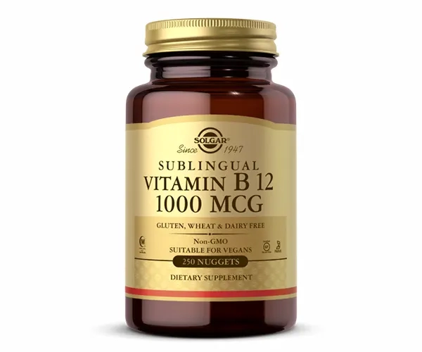 Витамин В12 Solgar (Vitamin B12) 1000 мкг 250 таблеток