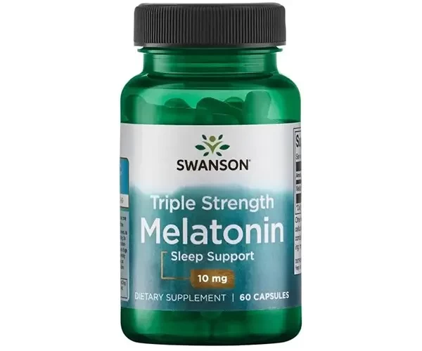 Мелатонін для сну Swanson Triple Strength Melatonin 10 мг