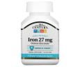 Железа глюконат 21st Century (High-Potency Iron) 27 мг 110 таблеток
