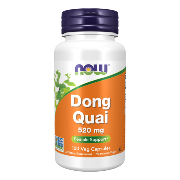 Дягіль лікарський NOW Foods  (Dong Quai) 520 мг 100 капсул