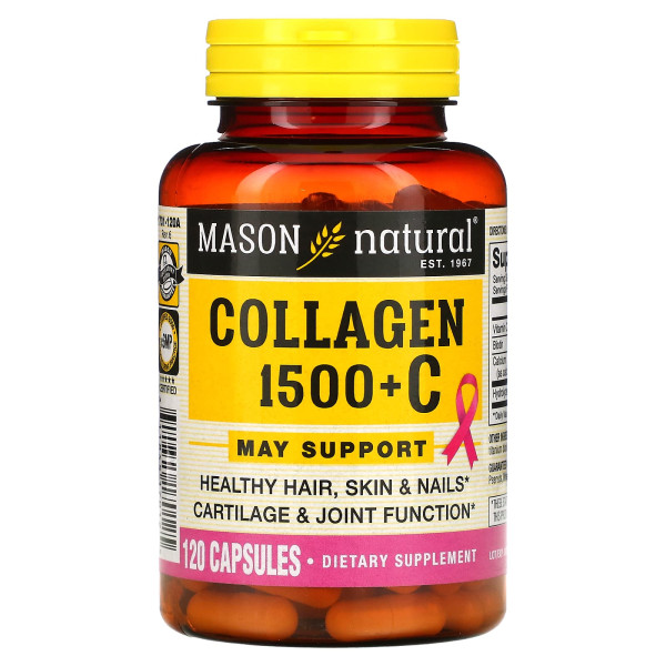 Коллаген Mason Natural (Collagen) 1500 мг 120 капсул