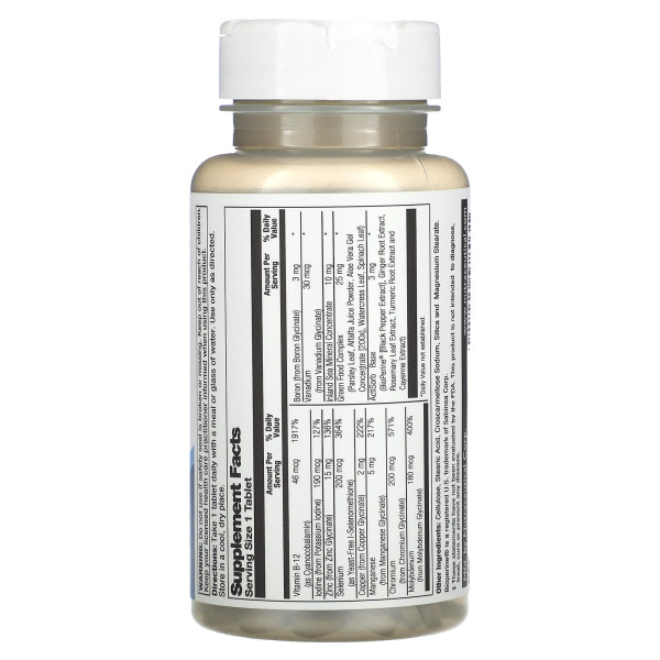 Минералы KAL (Trace Mineral) 30 таблеток
