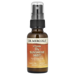 Cпрей з вітаміном D3 Dr. Mercola (Vitamin D3 sunshine mist) 5000 МО 29 мл зі смаком апельсину