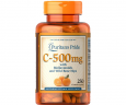 Витамин C с биофлавоноидами и шиповником Puritan's Pride (Vitamin C with bioflavonoids&rose hips) 500 мг 