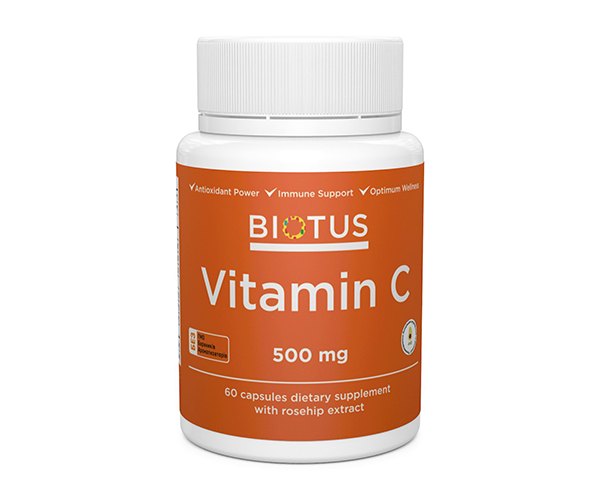 Вітамін С Biotus  (Vitamin C) 500 мг 