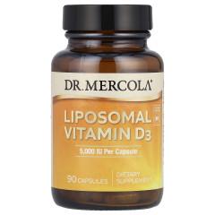 Вітамін Д3 ліпосомальний Dr. Mercola (Liposomal Vitamin D3) 5000 МО 90 капсул