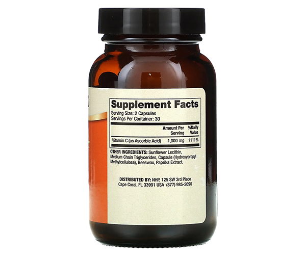 Липосомальный витамин С Dr. Mercola (С Liposomal Vitamin C 500 мг) 