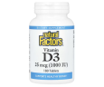 Вітамін Д3 Natural Factors (Vitamin D3) 1000 ME